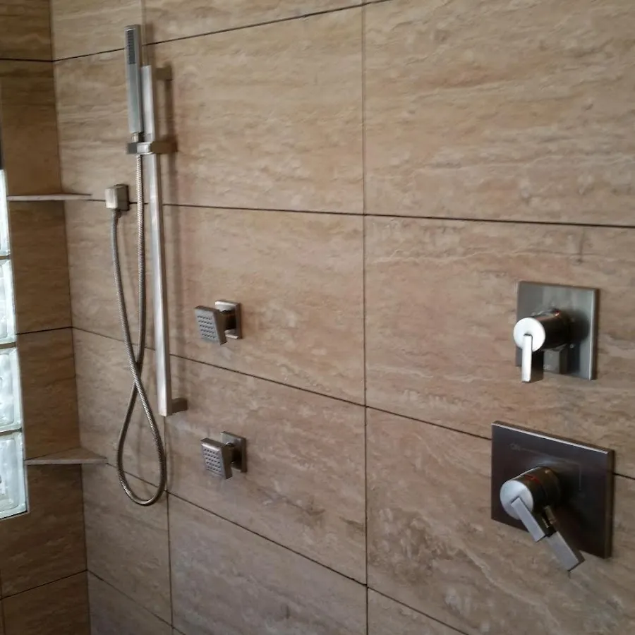 Shower fixture installation for Water Heater Replacement in Camp Springs